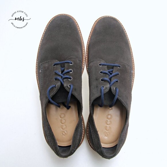 Ecco‎ Aurora Lace Up Suede Derby Comfort Shoes main image 12